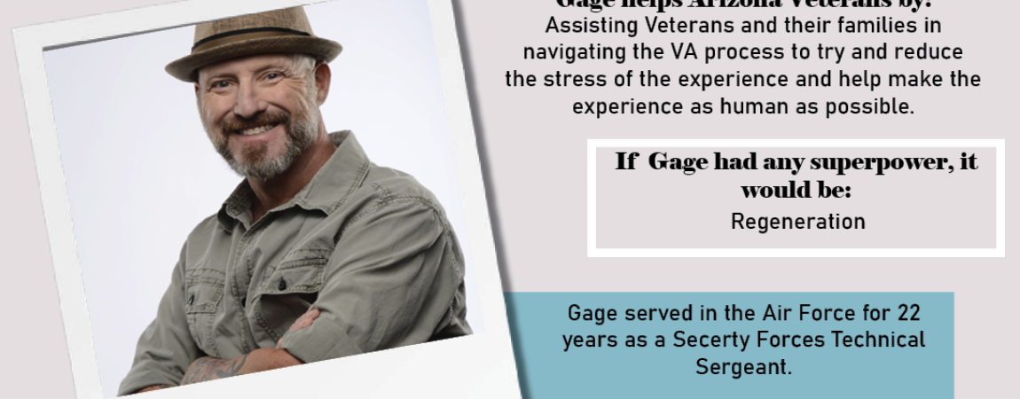 Photo of Veteran Benefits Counselor Gage Underhill
