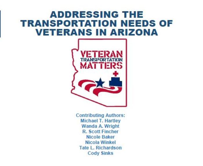 Veteran Transportation Matters Report Cover Photo
