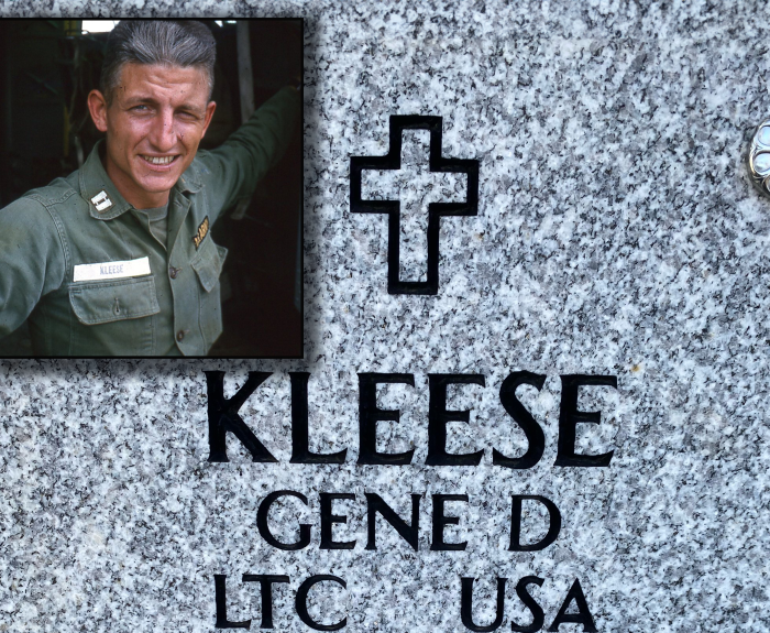 Memorial photo of Lt. Col. Gene D. Kleese